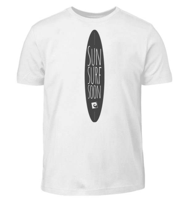 Sun Surf Soon - Kinder T-Shirt-3
