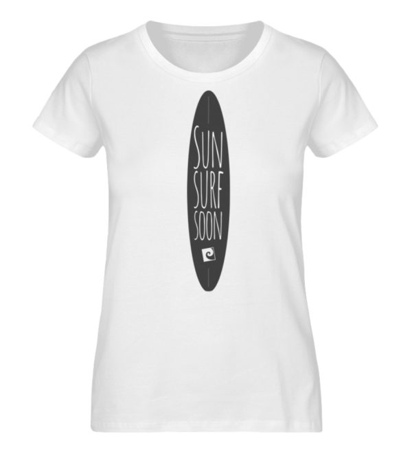 Sun Surf Soon - Damen Premium Organic Shirt-3