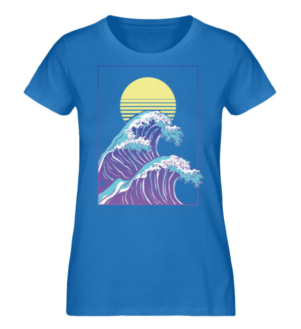 Wave of Life - Damen Premium Organic Shirt-6886