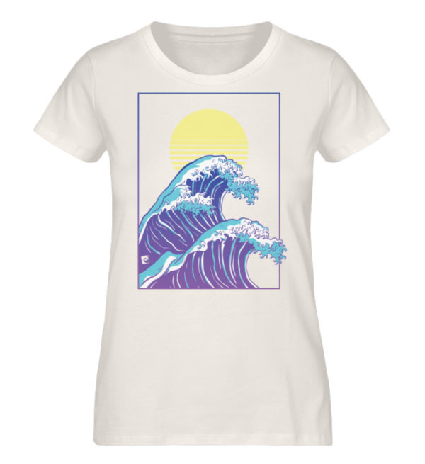 Wave of Life - Damen Premium Organic Shirt-6881