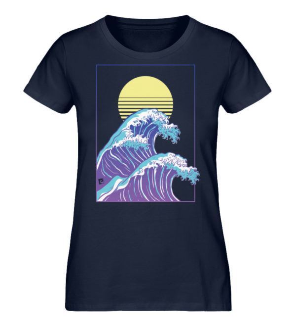 Wave of Life - Damen Premium Organic Shirt-6887