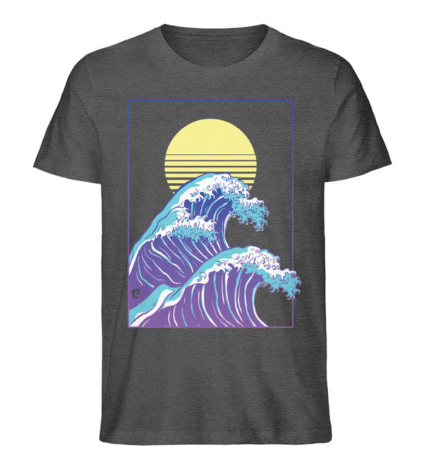 Wave of Life - Herren Premium Organic Shirt-6898