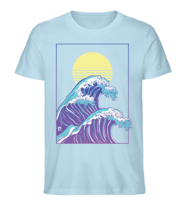 Wave of Life - Herren Premium Organic Shirt-6888