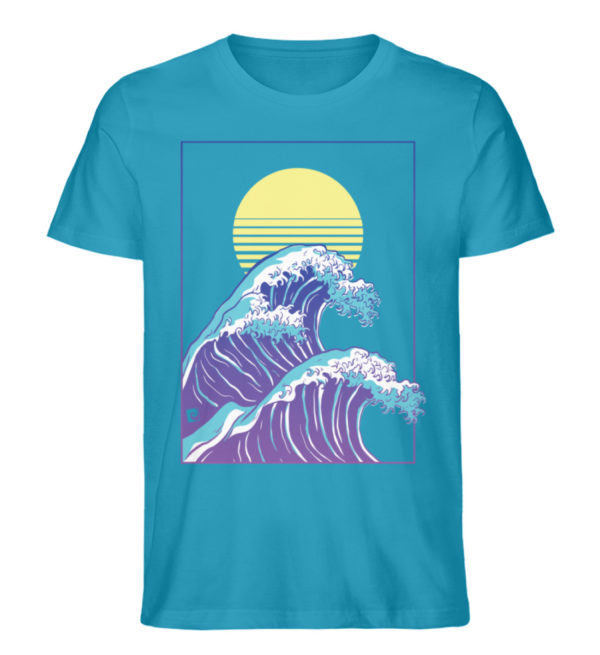 Wave of Life - Herren Premium Organic Shirt-6885