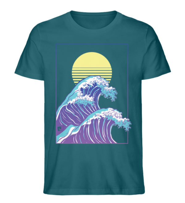 Wave of Life - Herren Premium Organic Shirt-6889