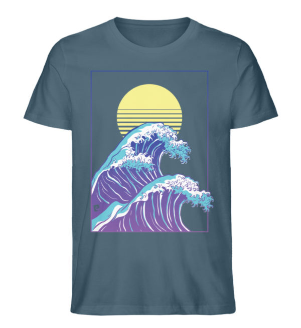 Wave of Life - Herren Premium Organic Shirt-6895