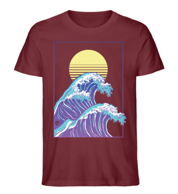 Wave of Life - Herren Premium Organic Shirt-6883