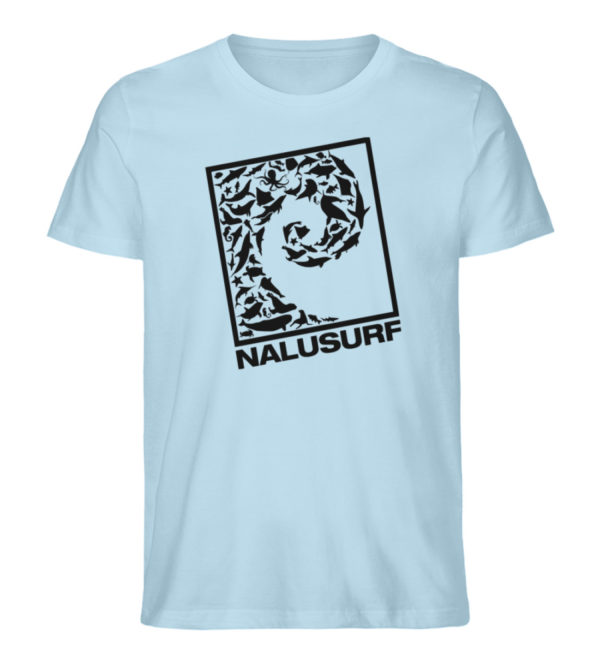 Nalusurf Ocean Life - Herren Premium Organic Shirt-6888