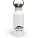 Stay Salty - Fish Emaille & Bottle - Edelstahl Trinkflasche-3