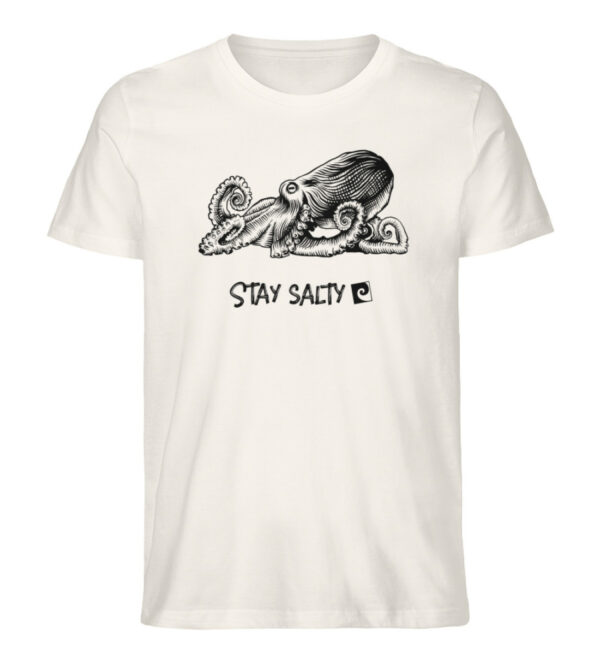 Stay Salty - Octopus - Herren Premium Organic Shirt-6881