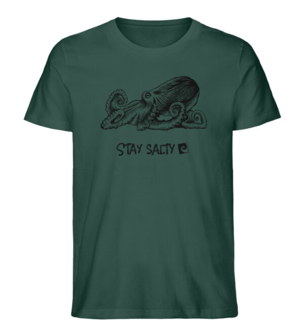 Stay Salty - Octopus - Herren Premium Organic Shirt-7112