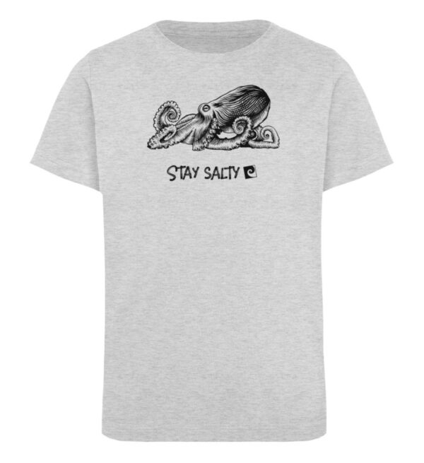 Stay Salty - Octopus - Kinder Organic T-Shirt-6892