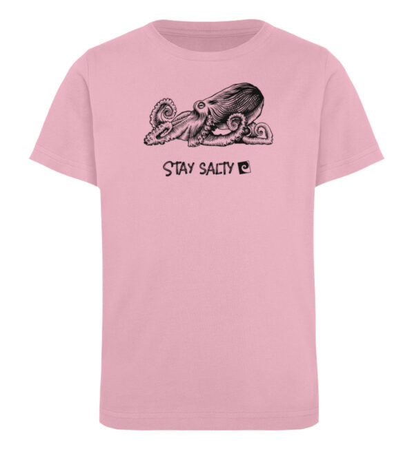 Stay Salty - Octopus - Kinder Organic T-Shirt-6903
