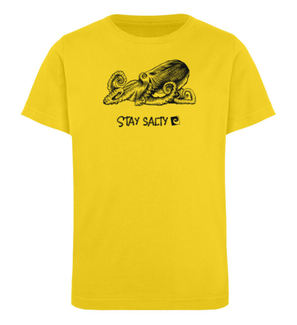 Stay Salty - Octopus - Kinder Organic T-Shirt-6905