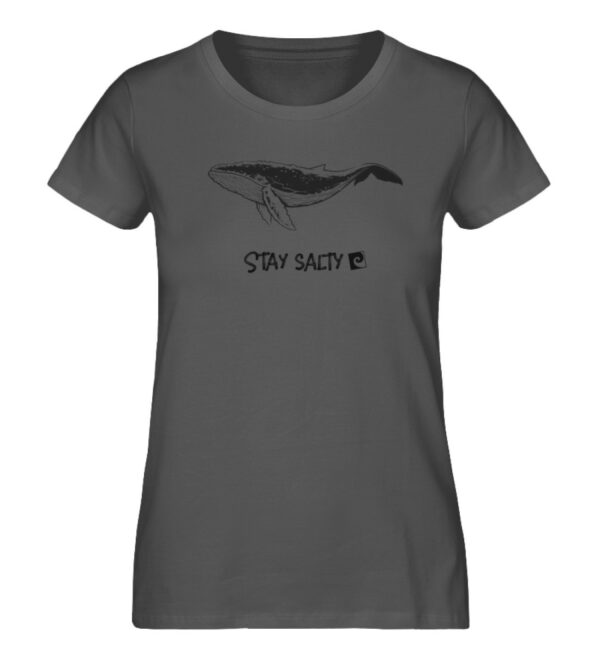Stay Salty - Whale - Damen Premium Organic Shirt-6896