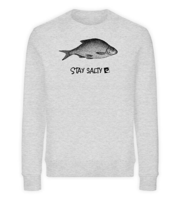 Stay Salty - Fish - Unisex Organic Sweatshirt-6892