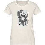 Nalu Block - Damen Premium Organic Shirt-6881