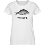 Stay Salty - Fish - Damen Premium Organic Shirt-3