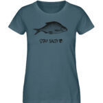 Stay Salty - Fish - Damen Premium Organic Shirt-6895