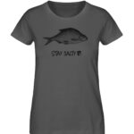 Stay Salty - Fish - Damen Premium Organic Shirt-6896