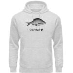 Stay Salty - Fish - Unisex Organic Hoodie-6892