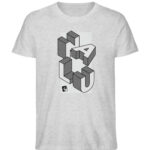 Nalu Block - Herren Organic Melange Shirt-6892