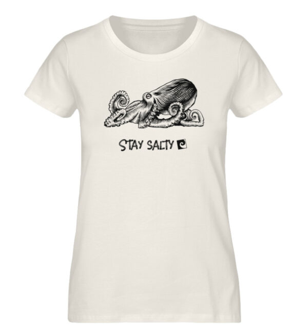 Stay Salty - Octopus - Damen Premium Organic Shirt-6881