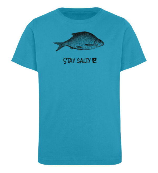Stay Salty - Fish - Kinder Organic T-Shirt-6885