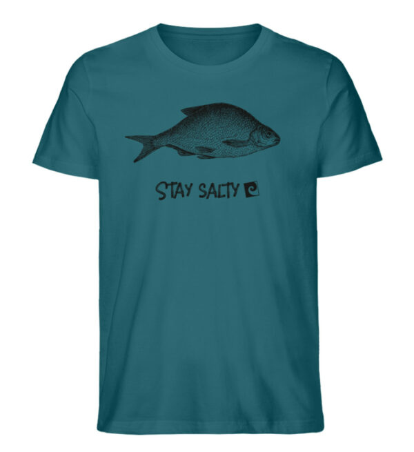 Stay Salty - Fish - Herren Premium Organic Shirt-6889