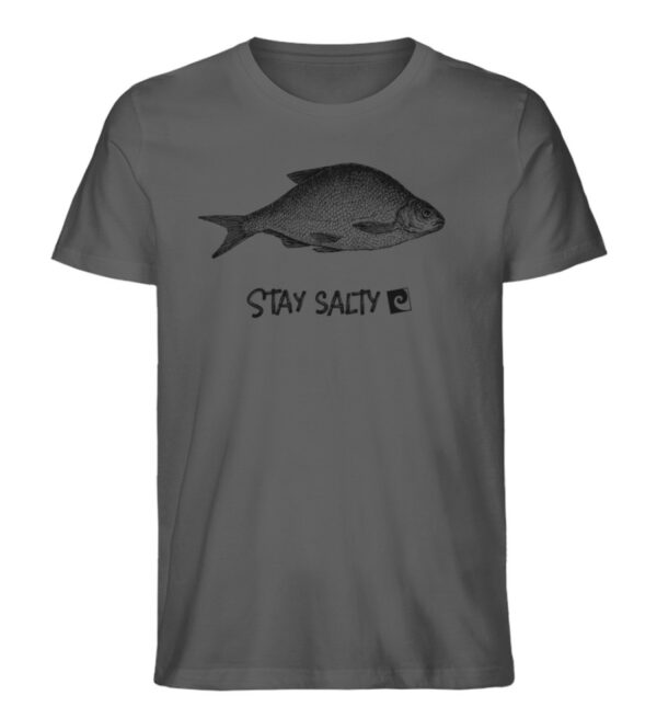 Stay Salty - Fish - Herren Premium Organic Shirt-6896