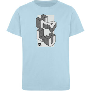 Nalu Block - Kinder Organic T-Shirt-6888
