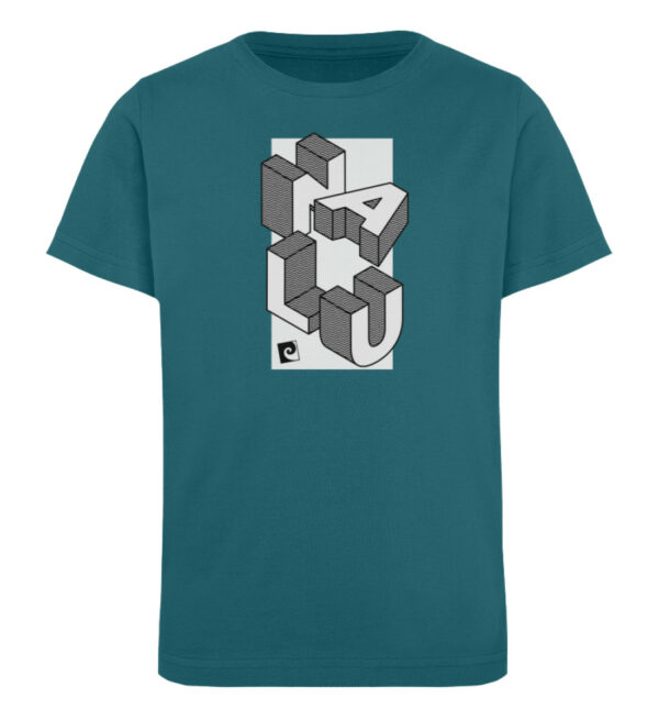 Nalu Block - Kinder Organic T-Shirt-6889