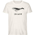 Stay Salty - Whale - Herren Premium Organic Shirt-6881