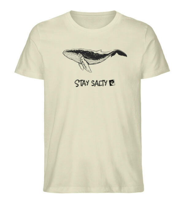 Stay Salty - Whale - Herren Premium Organic Shirt-7131