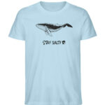 Stay Salty - Whale - Herren Premium Organic Shirt-6888