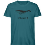 Stay Salty - Whale - Herren Premium Organic Shirt-6889