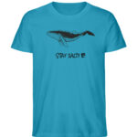 Stay Salty - Whale - Herren Premium Organic Shirt-6885
