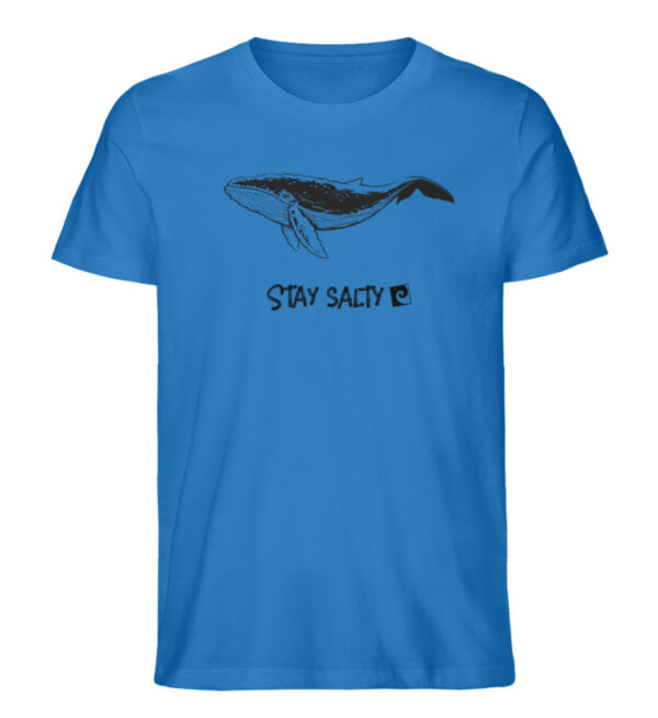 Stay Salty - Whale - Herren Premium Organic Shirt-6886