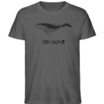 Stay Salty - Whale - Herren Premium Organic Shirt-6896