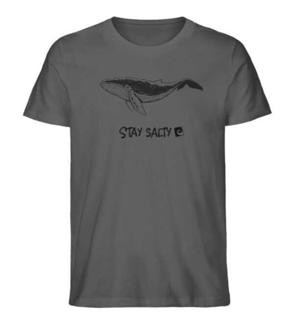 Stay Salty - Whale - Herren Premium Organic Shirt-6896