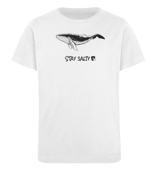 Stay Salty - Whale - Kinder Organic T-Shirt-3