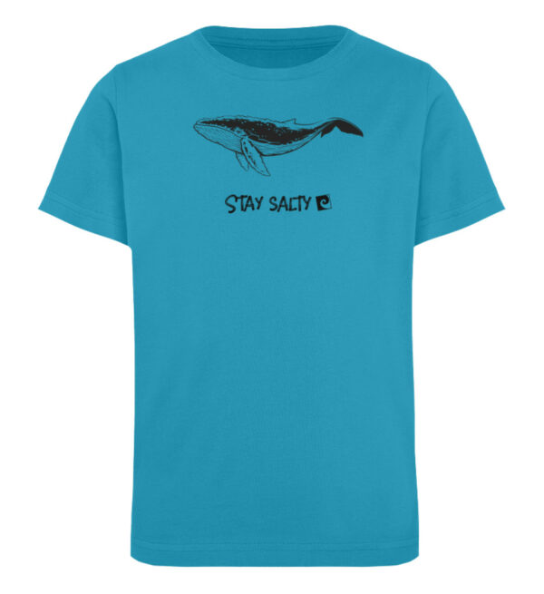 Stay Salty - Whale - Kinder Organic T-Shirt-6885