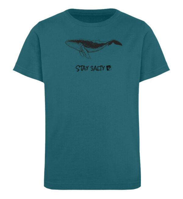 Stay Salty - Whale - Kinder Organic T-Shirt-6889
