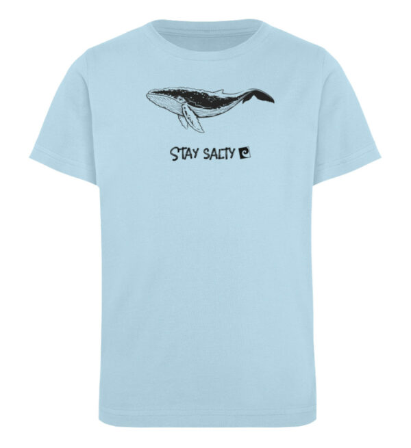 Stay Salty - Whale - Kinder Organic T-Shirt-6888